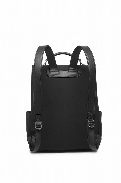 撥水スクエア型 収納ポケット多数 リュックサック 17-1230