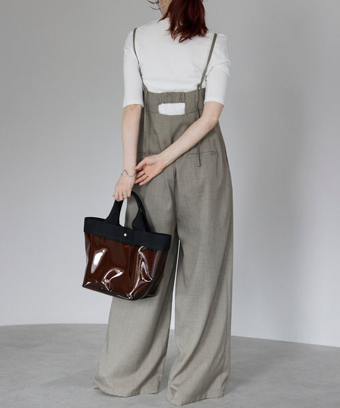 クリアトート PVC クリアバッグ インバッグ付き 12-1189