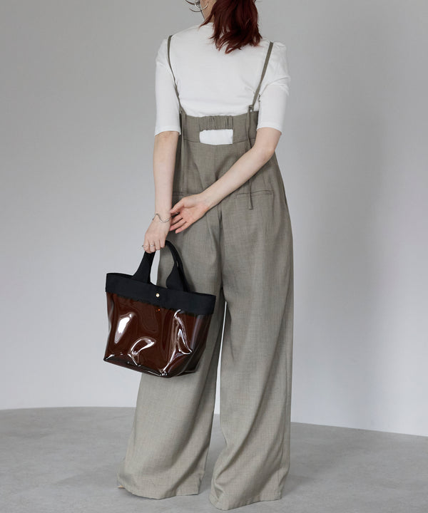 クリアトート PVC クリアバッグ インバッグ付き 12-1189