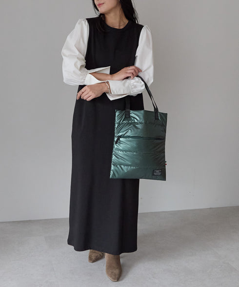 【ショップチャンネルOA商品】キルティング A4 トートバッグ ダウン風 12-1222