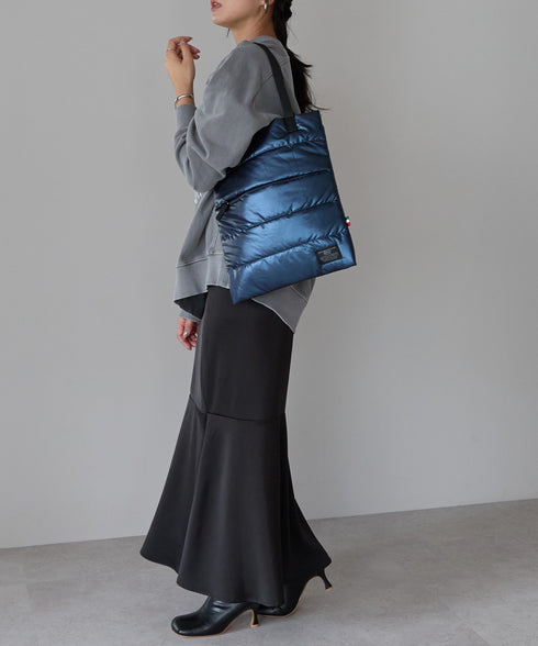 【ショップチャンネルOA商品】キルティング A4 トートバッグ ダウン風 12-1222