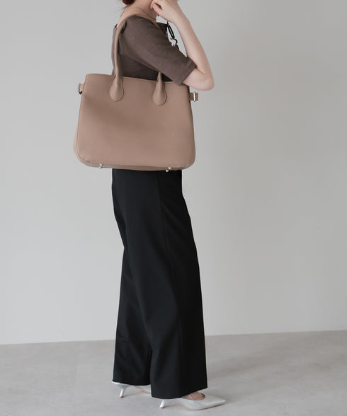 トートバッグ A4対応 ボストン 12-1211