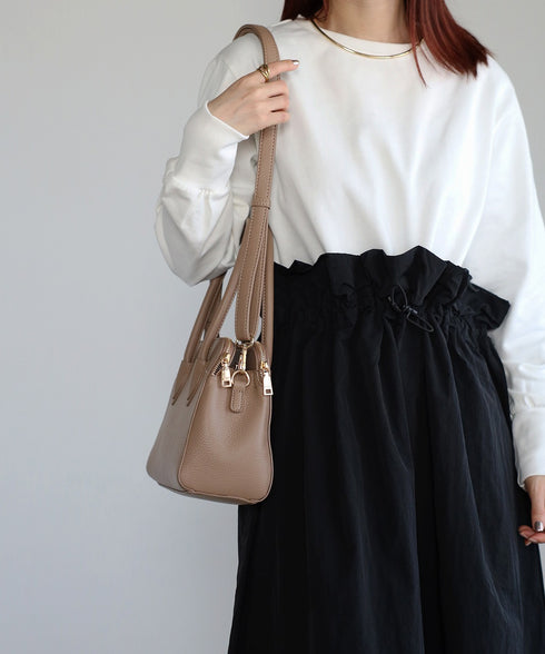 2WAYミニボストンハンドバッグ 12-1187