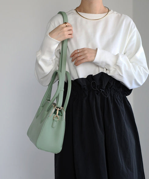 2WAYミニボストンハンドバッグ 12-1187