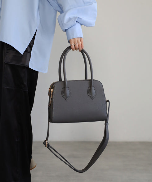 2WAYミニボストンハンドバッグ 12-1187