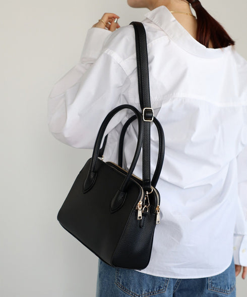 2WAYミニボストンハンドバッグ 12-1187