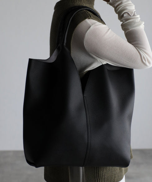 トライアングルカットトートバッグ 12-1058