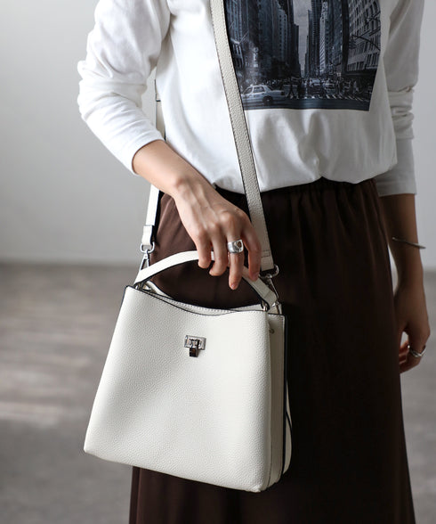 【雑誌掲載】2WAYワンハンドルバッグ 12-1122