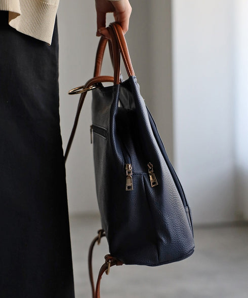 【guscio人気・ショップチャンネルOA商品】3WAYリュックサック 12-0406