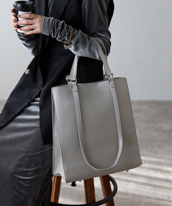 ダブルハンドルA4トートバッグ 12-1175