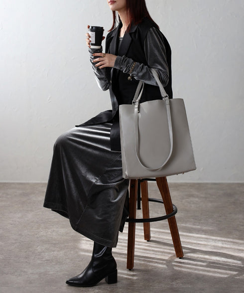 ダブルハンドルA4トートバッグ 12-1175