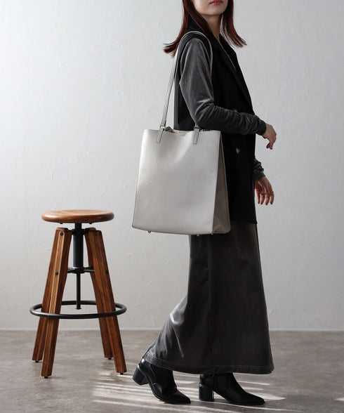 ダブルハンドルA4トートバッグ 12-1175