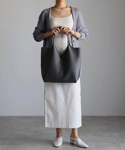 トライアングルカットトートバッグ 12-1058