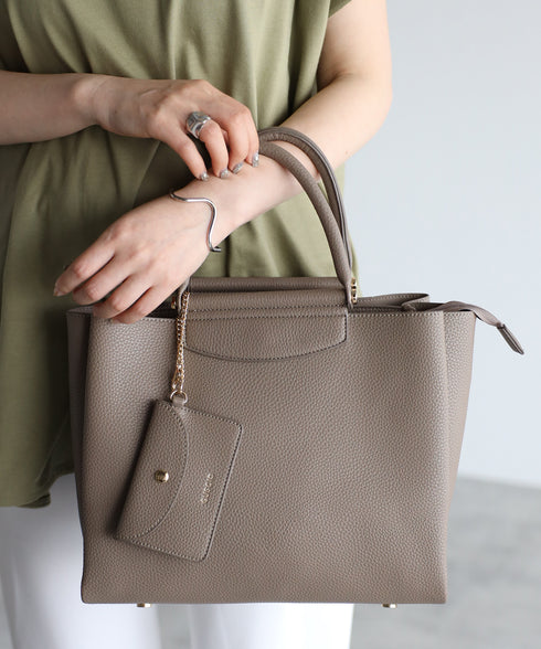 【雑誌掲載】2WAYトートバッグ カードケースセット 17-1033