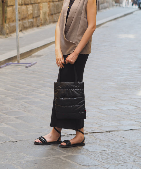 【ショップチャンネルOA商品】キルティング A4 トートバッグ ダウン風 12-1222