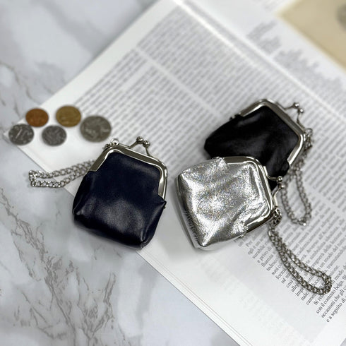 レザーがま口コインケース 14-9340