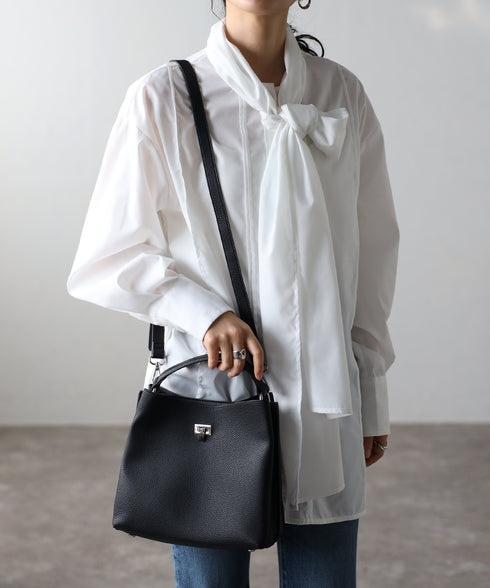 【雑誌掲載】2WAYワンハンドルバッグ 12-1122