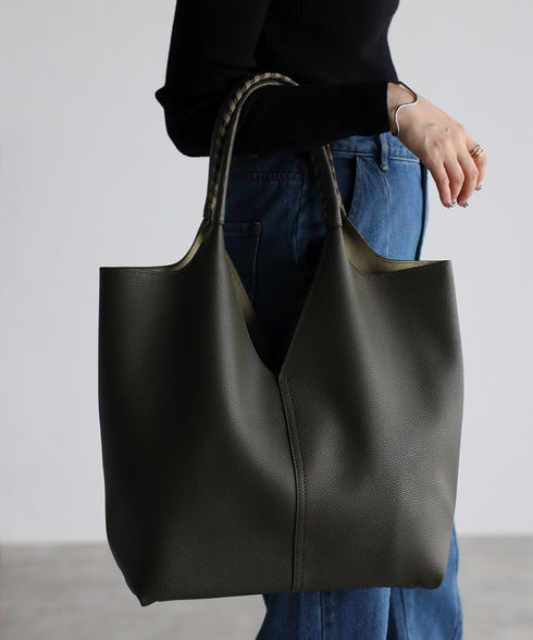 トライアングルカットトートバッグ 12-1058