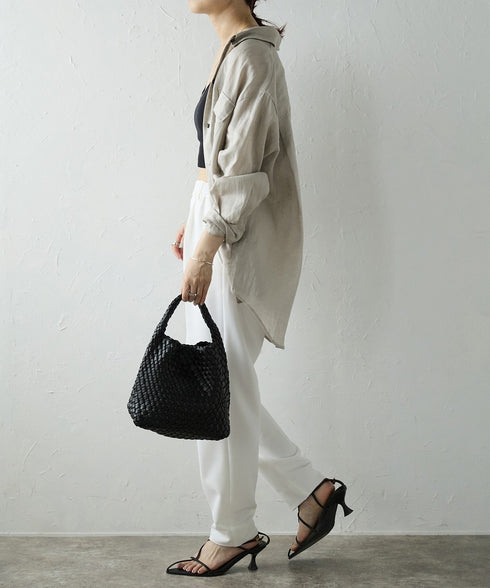 【ショップチャンネルOA商品】編込みメッシュミニトートバッグ ポーチセット 17-1161