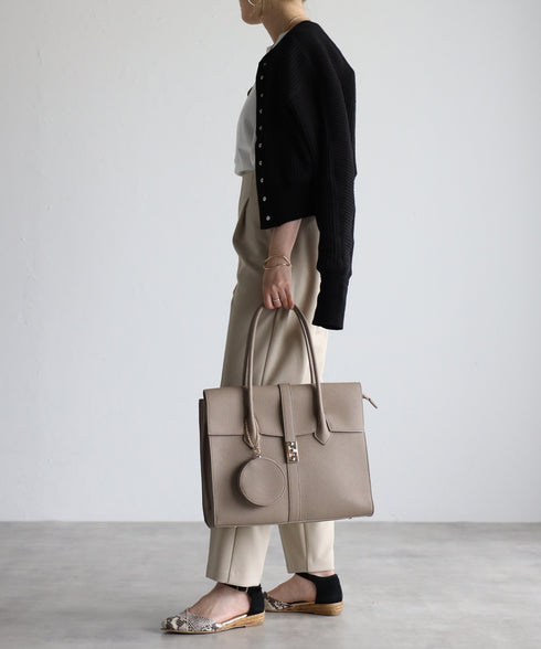 【雑誌掲載・人気商品】エレガンストートバッグ 丸ポーチ付き 17-0994