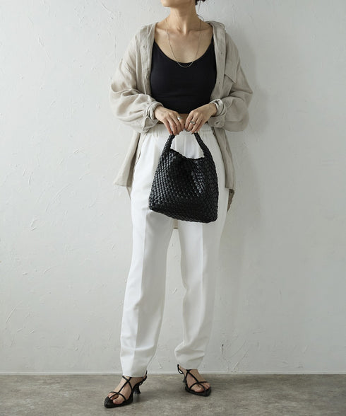 【ショップチャンネルOA商品】編込みメッシュミニトートバッグ ポーチセット 17-1161