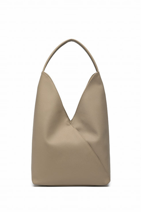 【ショップチャンネルOA商品】レザートライアングルトートバッグ 18-1190