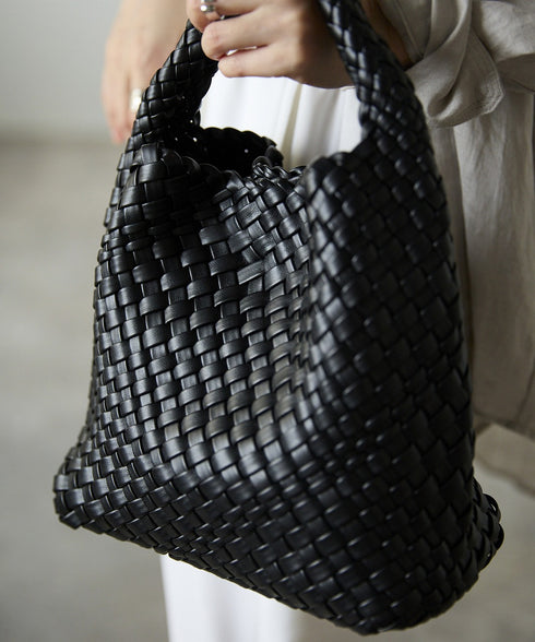 【ショップチャンネルOA商品】編込みメッシュミニトートバッグ ポーチセット 17-1161