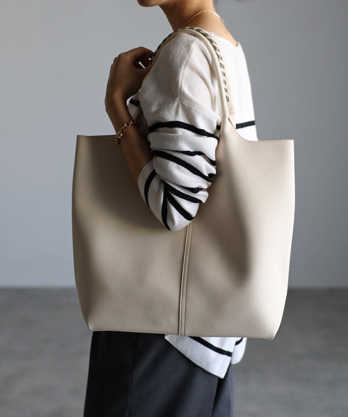 トライアングルカットトートバッグ 12-1058