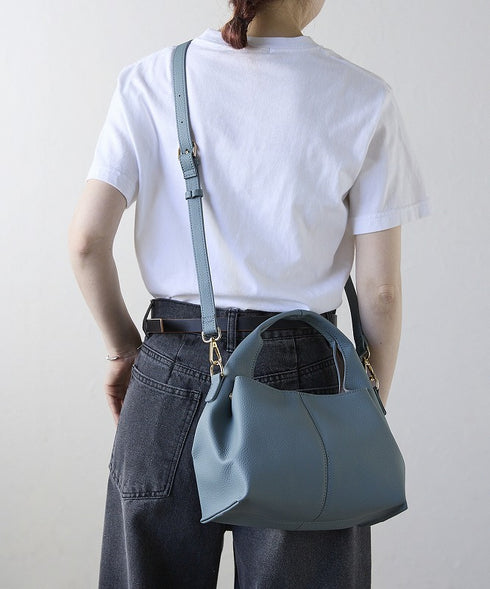 【ショップチャンネルOA商品】レザー 軽量 2WAY ハンドバッグ 18-1195