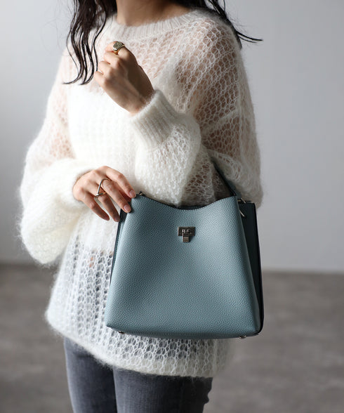 【雑誌掲載】2WAYワンハンドルバッグ 12-1122