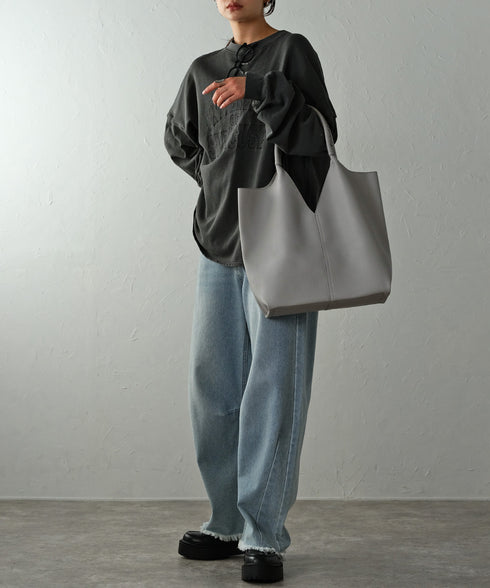 トライアングルカットトートバッグ 12-1058