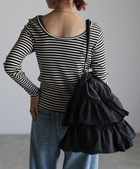 2WAYフリルショルダーバッグ 12-1134