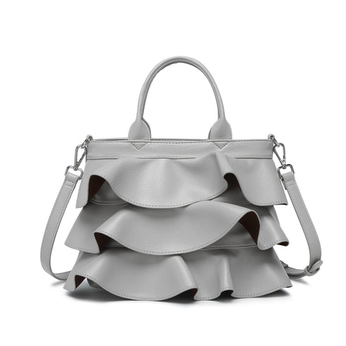 【雑誌掲載・ショップチャンネルOA商品】2WAYフリルハンドバッグ 12-1162