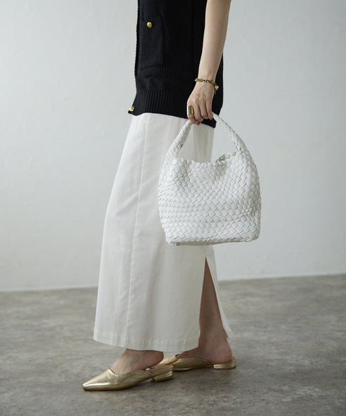 【ショップチャンネルOA商品】編込みメッシュミニトートバッグ ポーチセット 17-1161