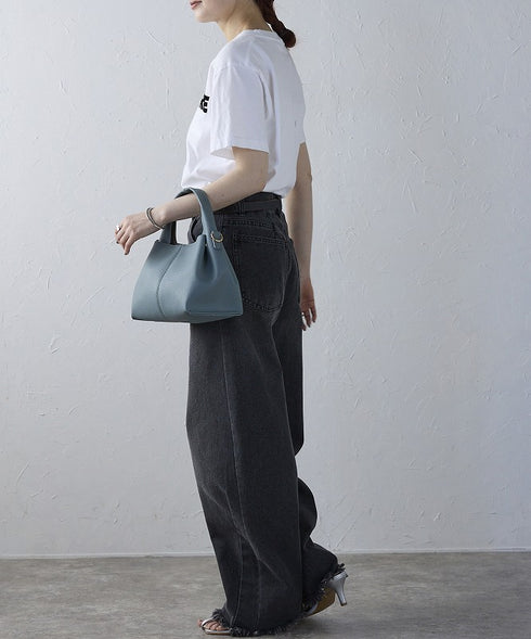 【ショップチャンネルOA商品】レザー 軽量 2WAY ハンドバッグ 18-1195