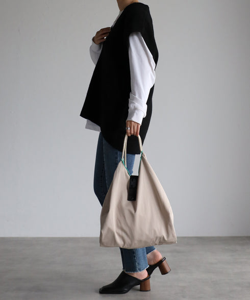 バイカラーエコバッグ 12-5015