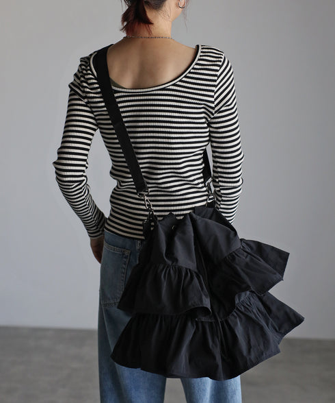 2WAYフリルショルダーバッグ 12-1134