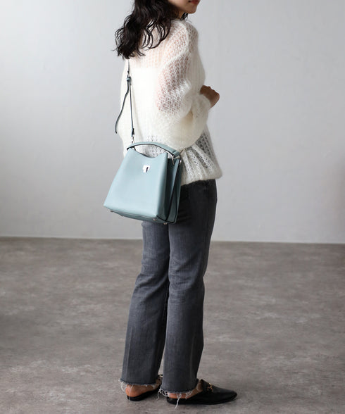 【雑誌掲載】2WAYワンハンドルバッグ 12-1122