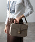 2WAYレザーショルダーハンドバッグ 18-1097