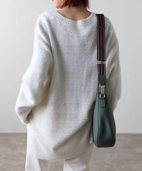 レザーショルダーバッグ 18‐1142