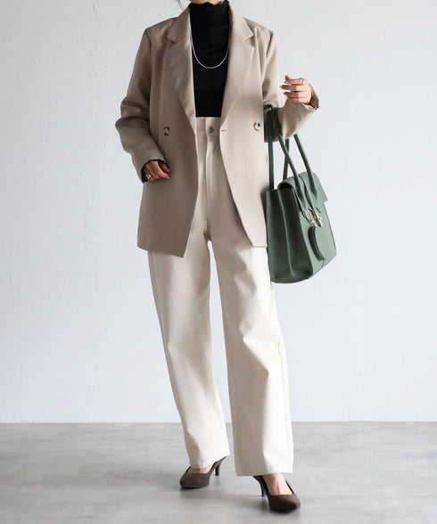 【雑誌掲載・人気商品】エレガンストートバッグ 丸ポーチ付き 17-0994