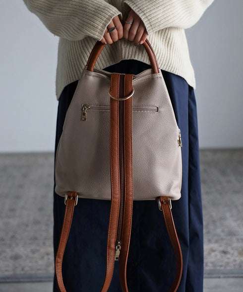 【guscio人気・ショップチャンネルOA商品】3WAYリュックサック 12-0406