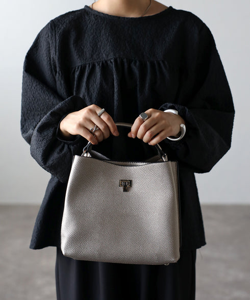 【雑誌掲載】2WAYワンハンドルバッグ 12-1122