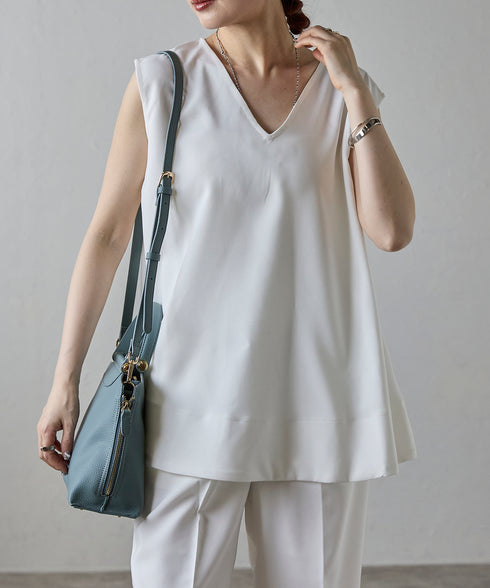 【ショップチャンネルOA商品】レザー ファスナーデザイン 2WAYハンドバッグ 18-1199