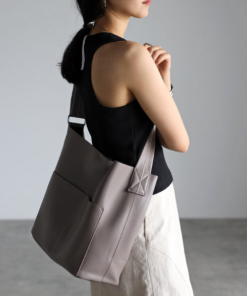 A4すっぽり大容量ショルダーバッグ 12-1094