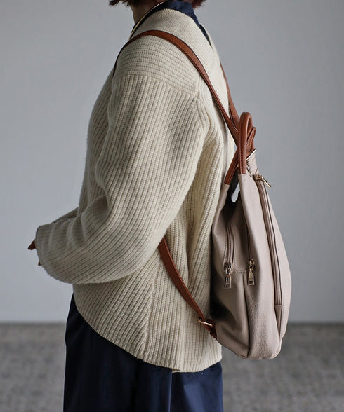 【guscio人気・ショップチャンネルOA商品】3WAYリュックサック 12-0406