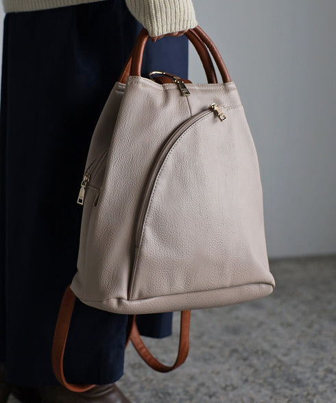 【guscio人気・ショップチャンネルOA商品】3WAYリュックサック 12-0406