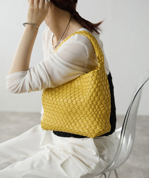 【ショップチャンネルOA商品】編込みメッシュミニトートバッグ ポーチセット 17-1161