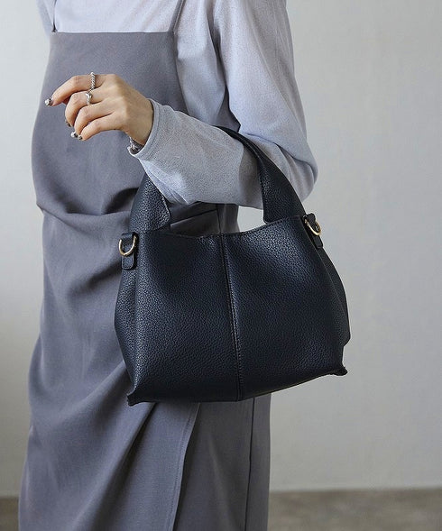 【ショップチャンネルOA商品】レザー 軽量 2WAY ハンドバッグ 18-1195