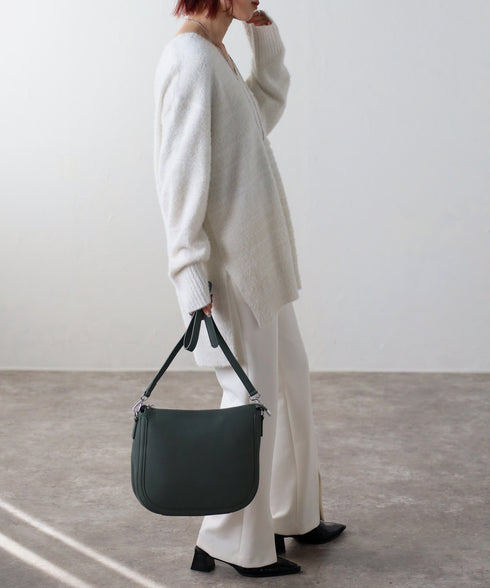 レザーショルダーバッグ 18‐1142